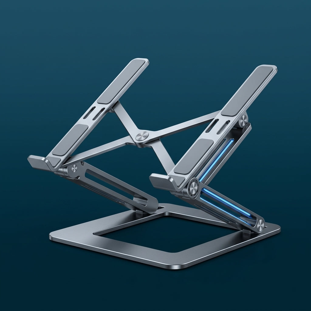 Clairevion™ BreezeDock Compact Laptop Cooling Stand