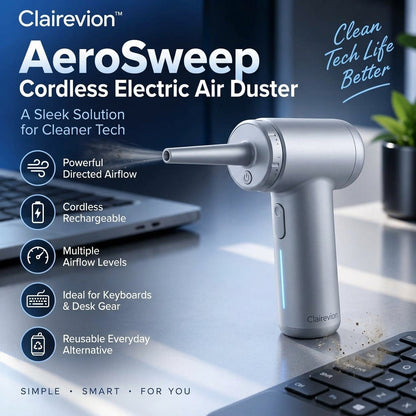 Clairevion™ AeroSweep Cordless Electric Air Duster